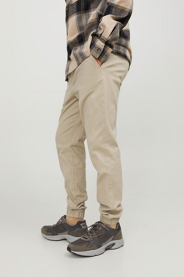 Jpstgordon Jjdave Jogger Ekru Erkek Pantolon - 2