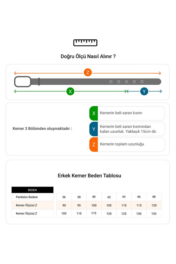 GM DR LOZANO 4PR Taba Erkek Kemer - 2