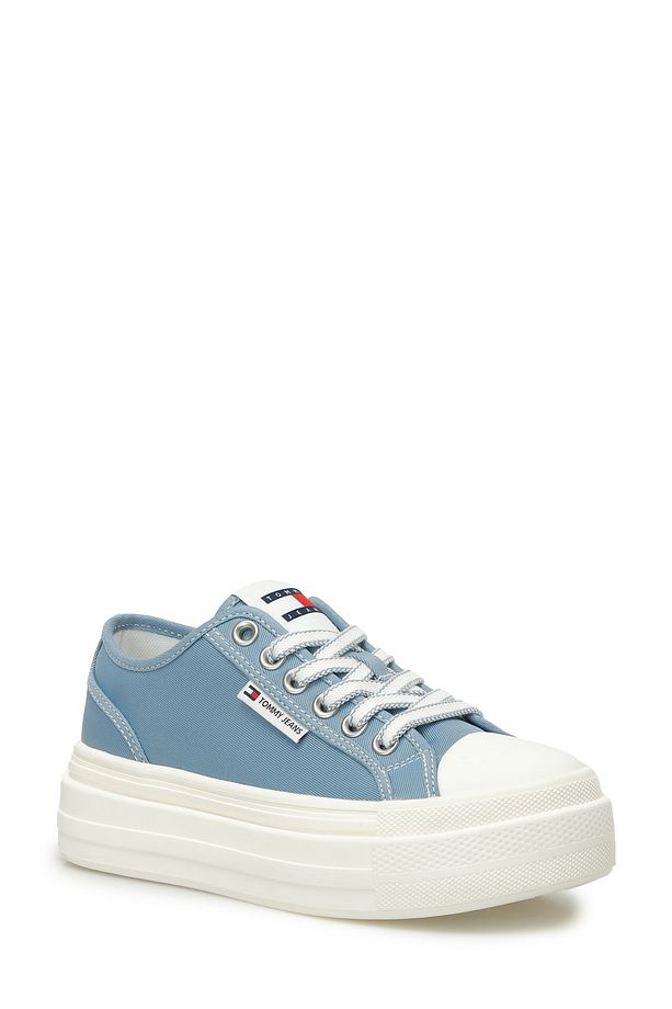TJW FOXING FLATFORM SNEAK Mavi Kadın Sneaker - 2