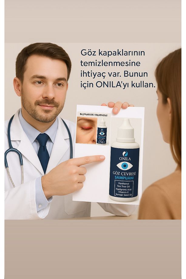 Göz Çevresi Şampuanı 50 ml ( Göz Kapağı, Kaş Ve Kirpik Diplerinin Temizliğinde) 07/2026 - 5