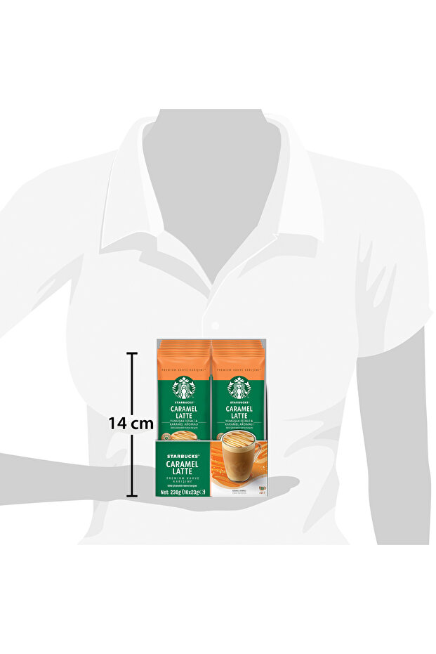 Caramel Latte Premium Kahve Karışımı 23 gr X 40 Adet - 6