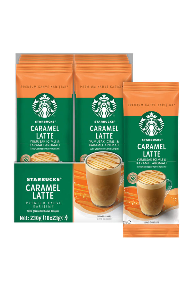 Caramel Latte Premium Kahve Karışımı 23 gr X 40 Adet - 3