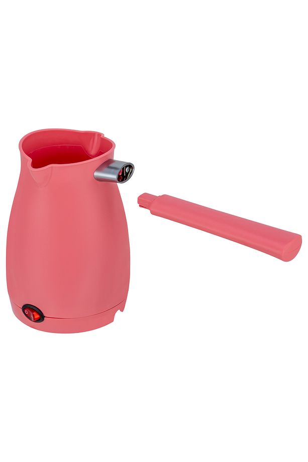 Caffeen Türk Kahvesi Makinesi Elektrikli Cezve Pembe - 5
