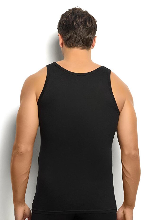 Erkek 2'li Bambu Siyah Atlet 281 - 3