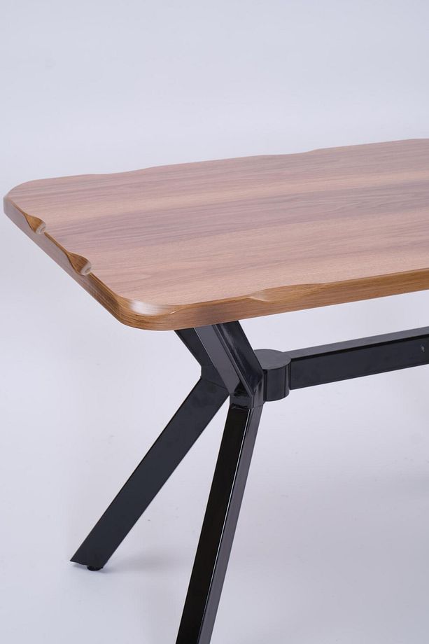 Kütük MDF Boyalı Lak Panel Mutfak Masası 70x120 - 2