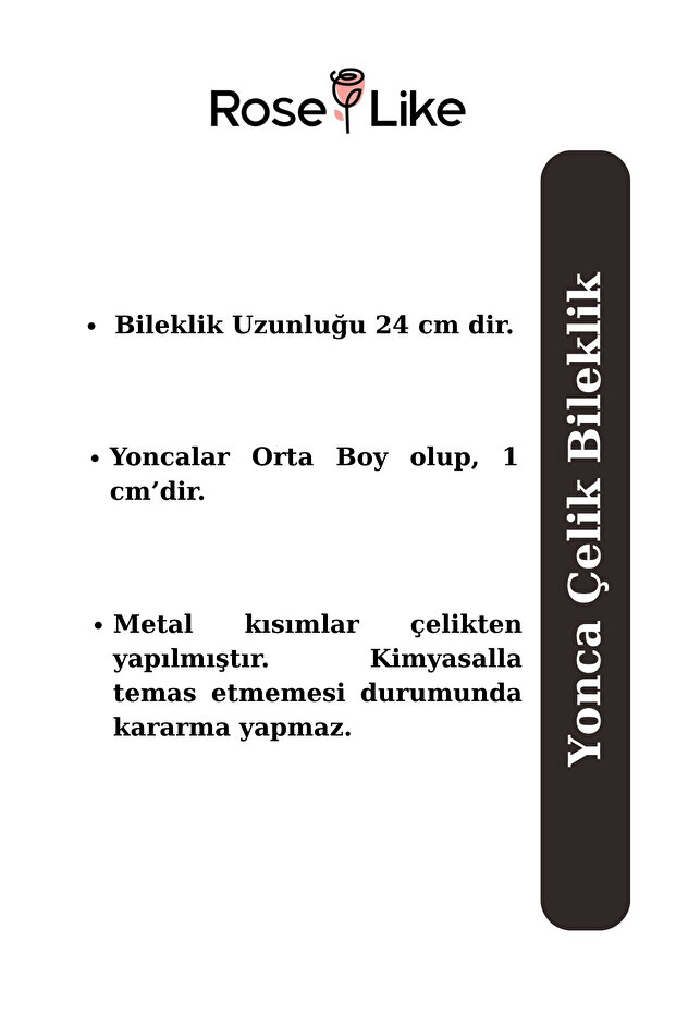 Yonca Çelik Bileklik - 5