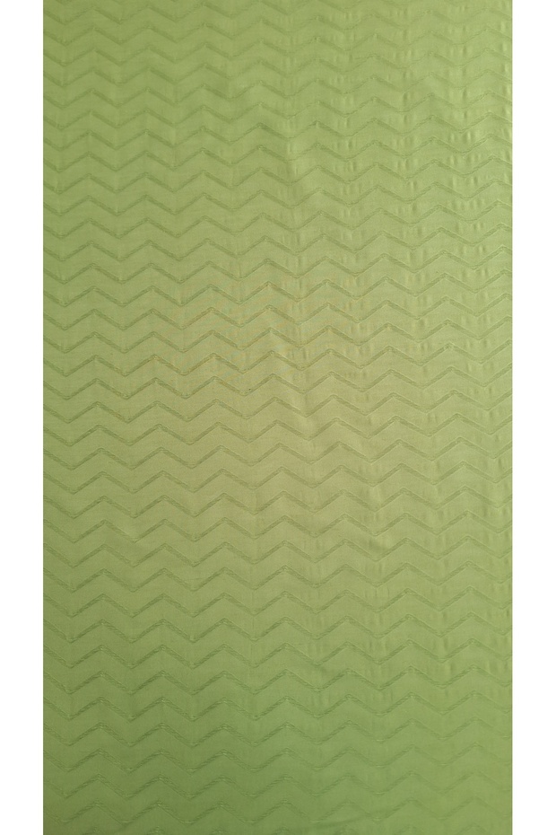 شال بنمط متعرج - أخضر - 5