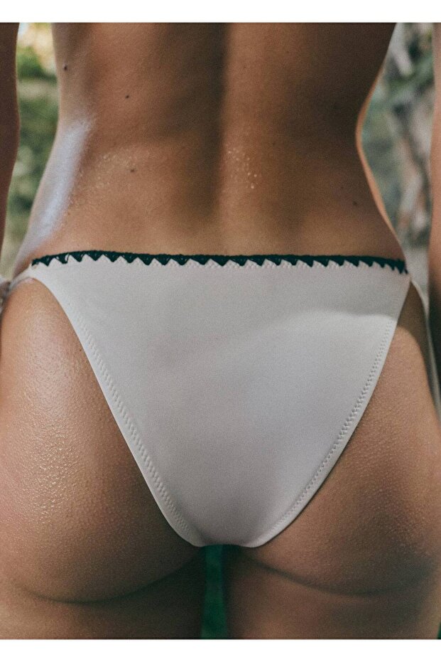 Kontrast biyeli bikini - 6
