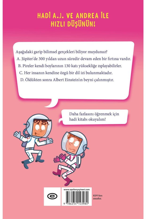 Our School Bi Acayip Surprising Facts Space, People and Farts Dan Gutman