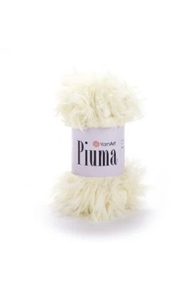 PIUMA - EL ÖRGÜ İPİ SARI-4403 - 1