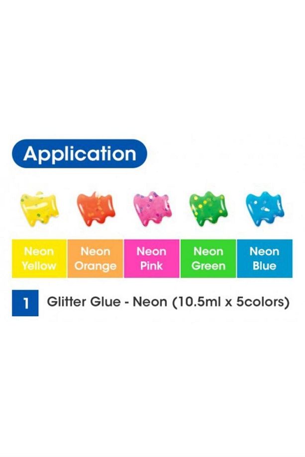 Glitter Glue-neon/gne10b5 - 3