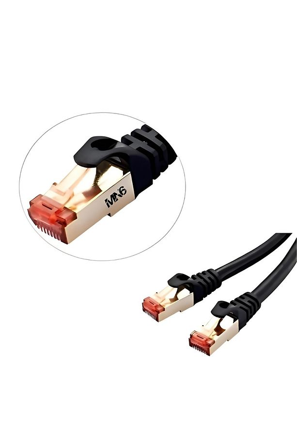 M109xf Cat7 Kablo/5 Metre-26awg-s/ftp/cat7 Ethernet Kablosu/10gbps-600 Mhz-10000mbps%27e Kadar - 6