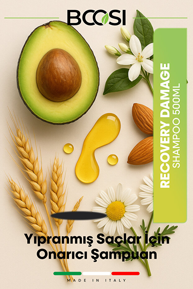 Recovery Damage Yıpranmış Saçlar İçin Onarıcı Şampuan 500ml - 2