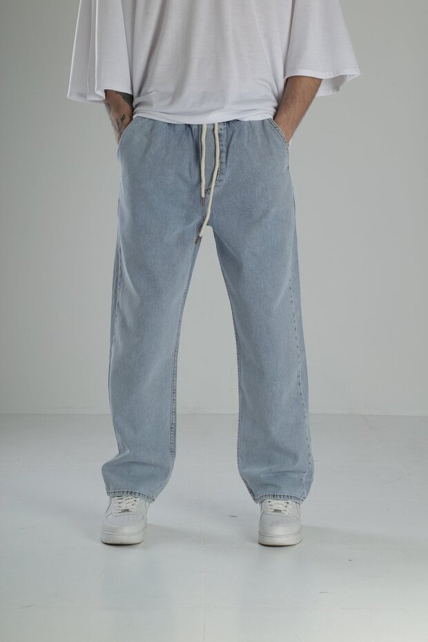 Men's Ice Blue Baggy Jeans Coc2473