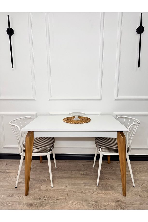 Mutfak Masası MDF Sabit 70 X 110 Yemek Masası MDF Çalışma Masası - 5