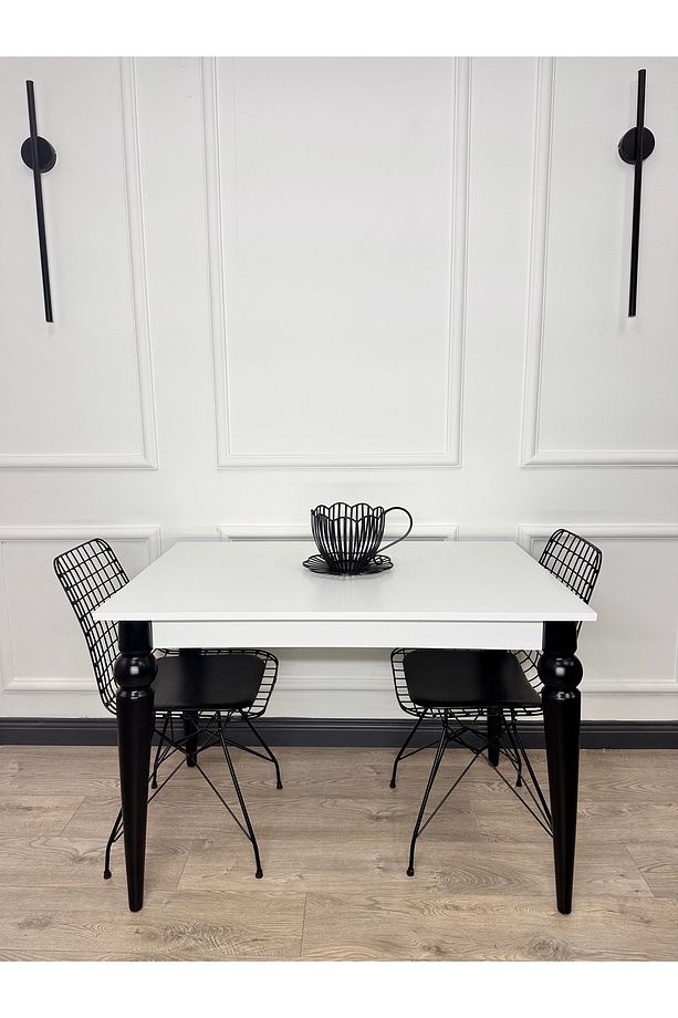 Mutfak Masası MDF Sabit 70 X 110 Yemek Masası MDF Çalışma Masası - 1
