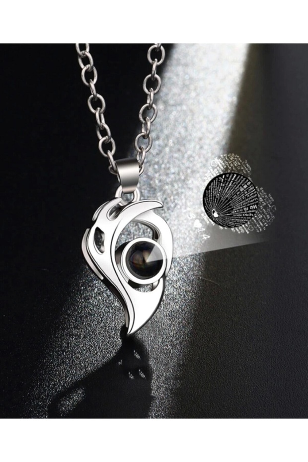 New "I Love You in 100 Languages" Magnetic Couple Necklace