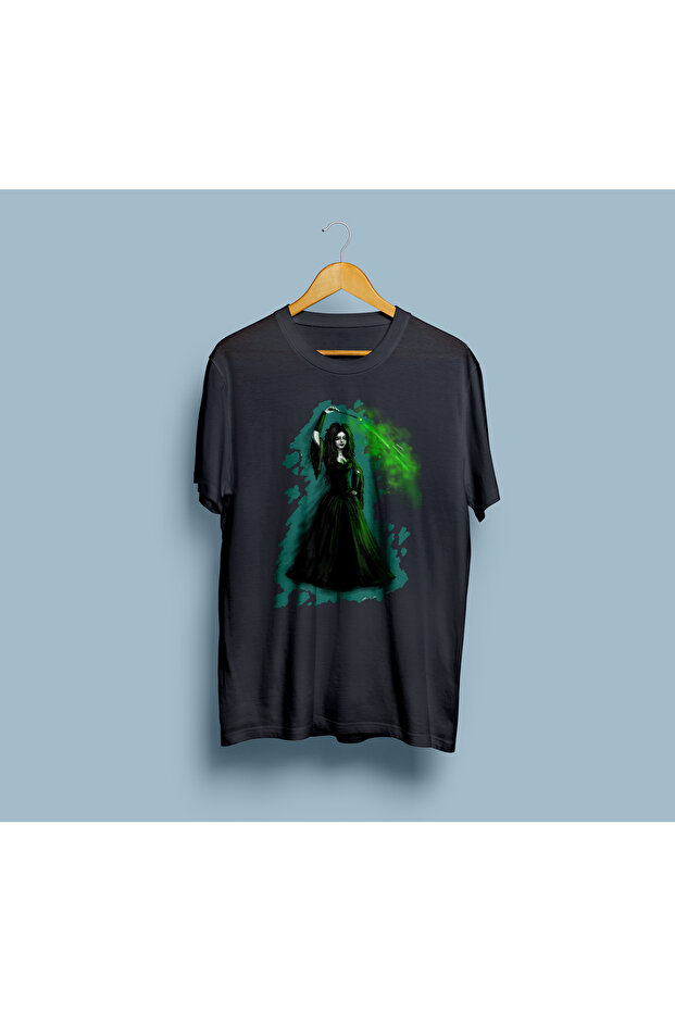Unisex Oversize Witch Design T-shirt