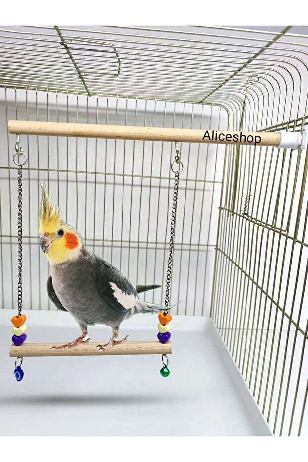 Perch Swing for Cockatiels and Birds of Various Sizes