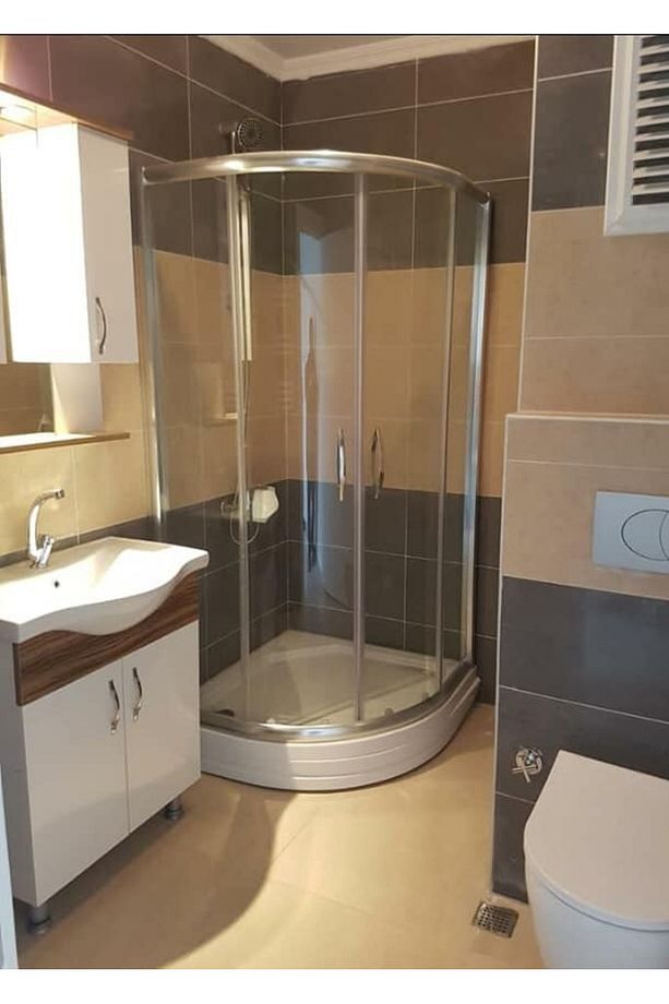 Lüks Camlı Duşakabin + Oval Duş teknesi - 3