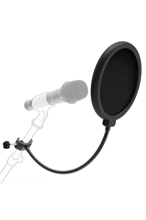 PF1 Çift Katman Profesyonel Pop Filtre - 5