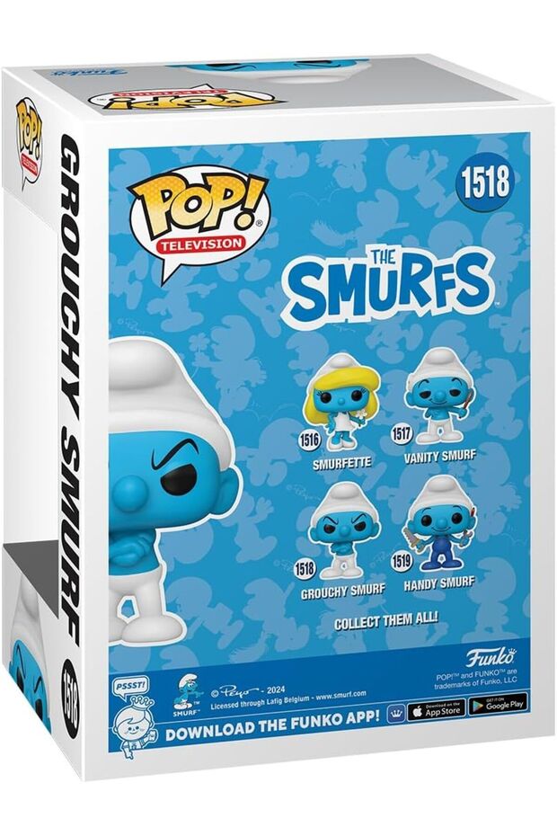Pop Tv: Smurfs- Grouchy Smurf - 3
