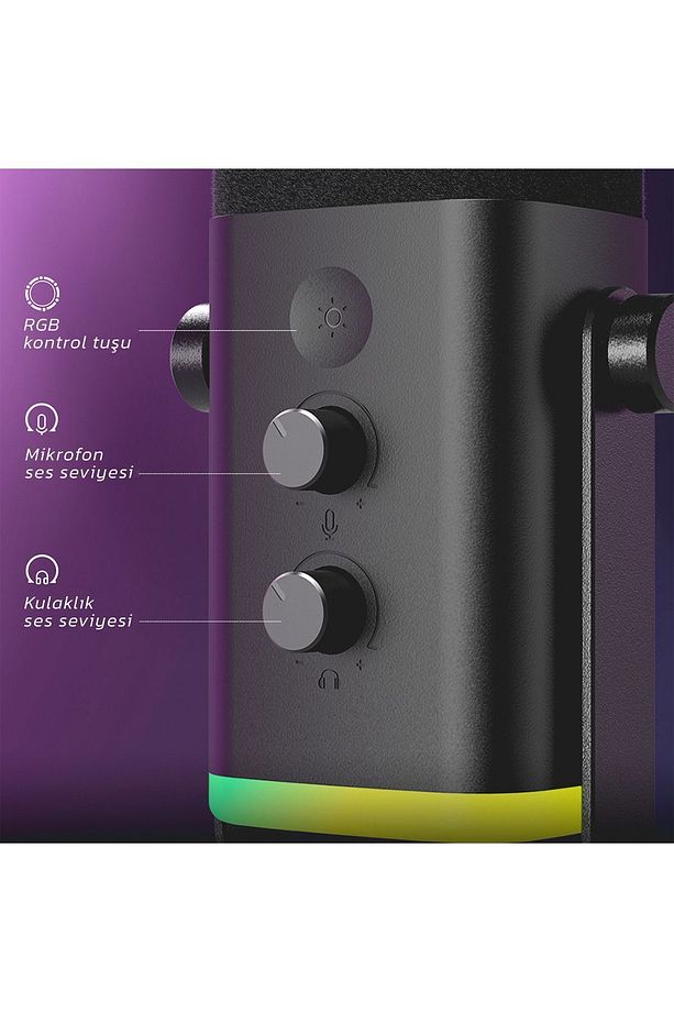 Am8 - Xlr/usb Rgb Dınamık Mıkrofon - 6