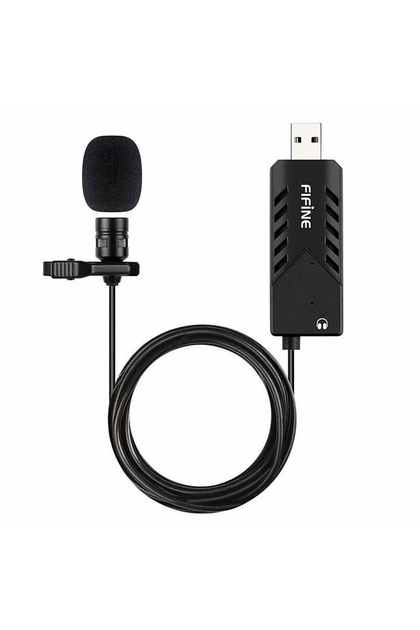 K053 - Usb Kablolu Yaka Mıkrofonu - 1