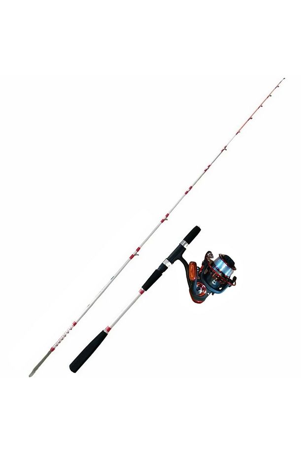 Big Bull 1.65m Dolgu Kamış JM5000 Olta Makinesi Bot Tekne Kamış Seti - 2