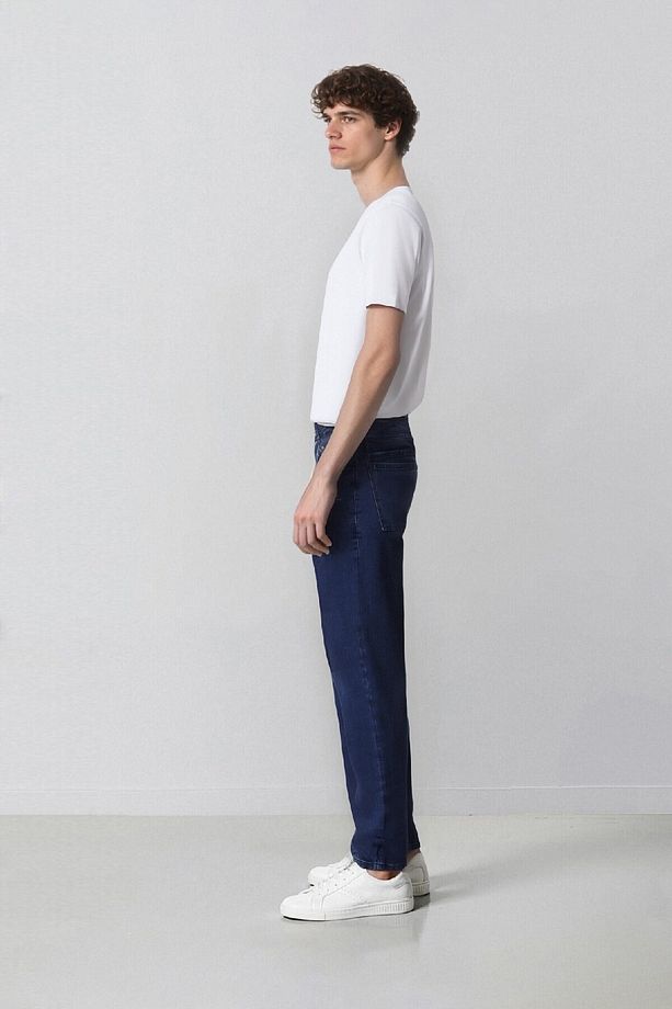Sergio Regular Fit Normal Kalıp Normal Bel Boru Paça Jean Pantolon E3311ax25sp - 5