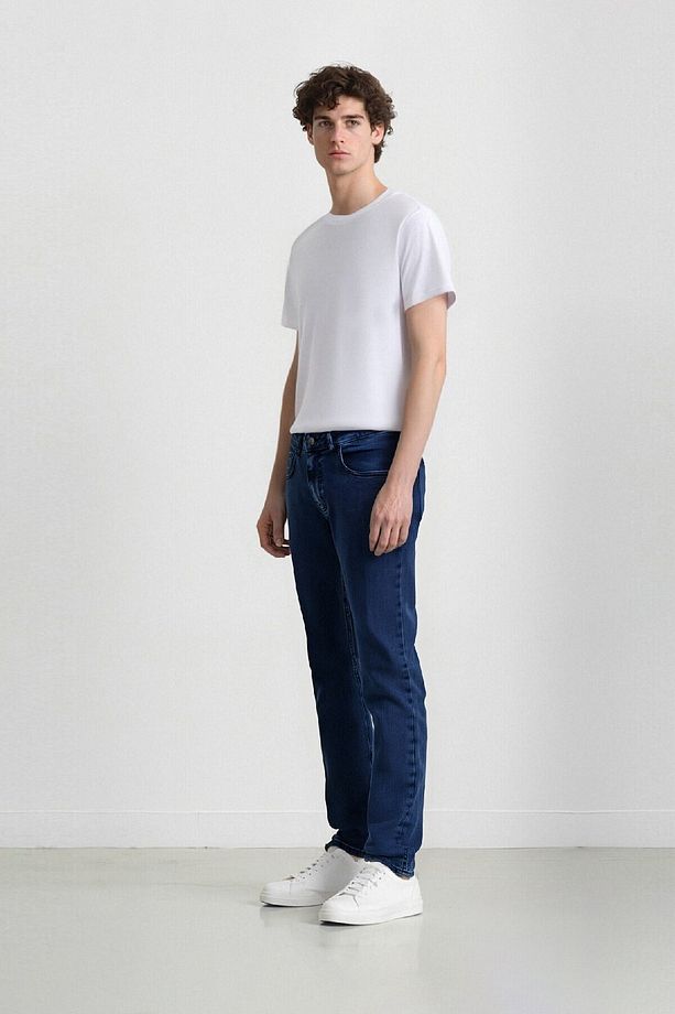 Sergio Regular Fit Normal Kalıp Normal Bel Boru Paça Jean Pantolon E3311ax25sp - 3