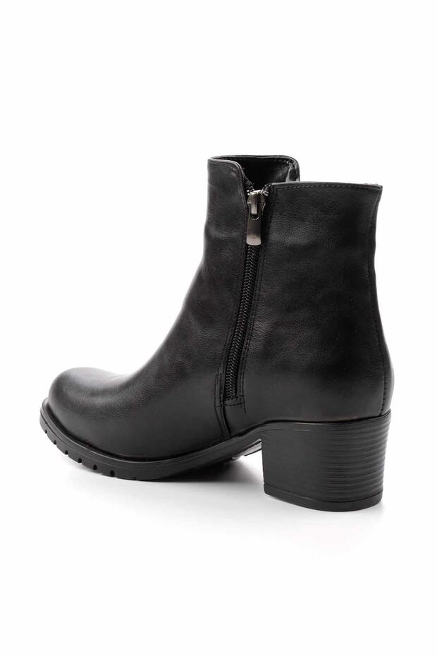 Siyah Kadın Bot & Bootie K02994060909 - 4