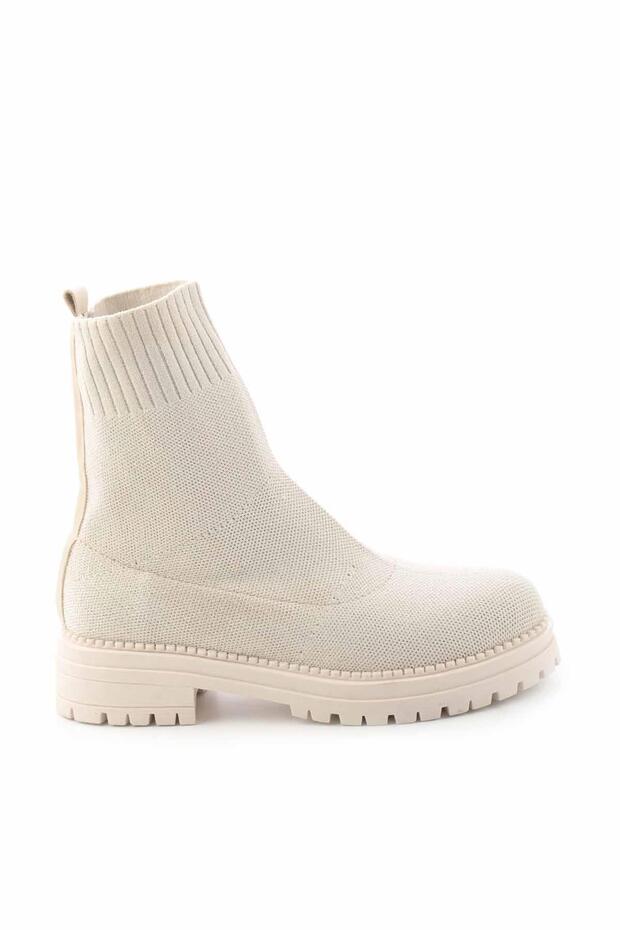 Bej Kadın Bot & Bootie K02246150382 - 2