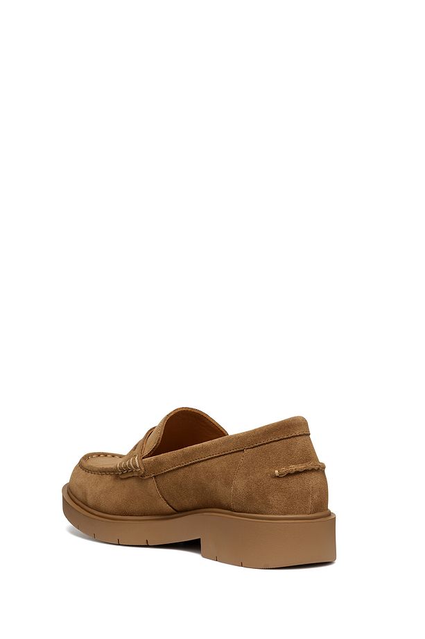 Kadın Taba Spherica Ec1 Süet Maskülen Penny Loafer Ayakkabı Casual Günlük Ayakkabı D25qra00022c6372 - 4