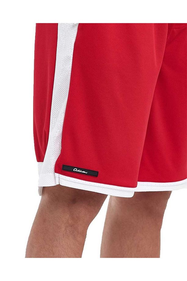 File Şeritli Jakarlı Polyester Erkek Spor Şort - 5
