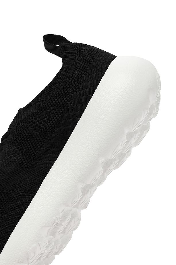 Zero Kadın Siyah Bağcıklı Kalın Tabanlı Sneaker 25sfd43026f - 8