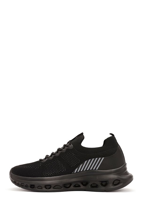 Zero Erkek Siyah Bağcıklı Kalın Tabanlı Sneaker 25sfd69176f - 2