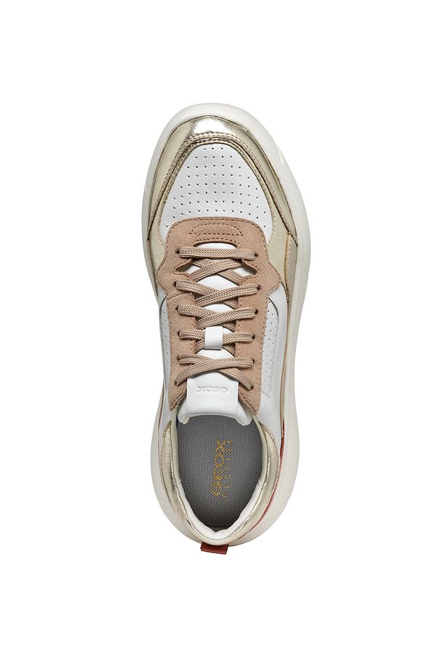 Kadın Beyaz Nebula 2.0 X Bağcıklı Kalın Taban Deri Sneaker D45nhb085cfc1327 - 8