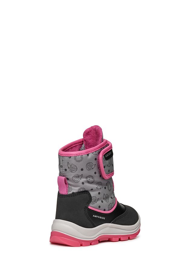 Kız Bebek Siyah Flanfil Abx Bantlı Waterproof Deri Bot B263wg0bcmnc9235 - 5