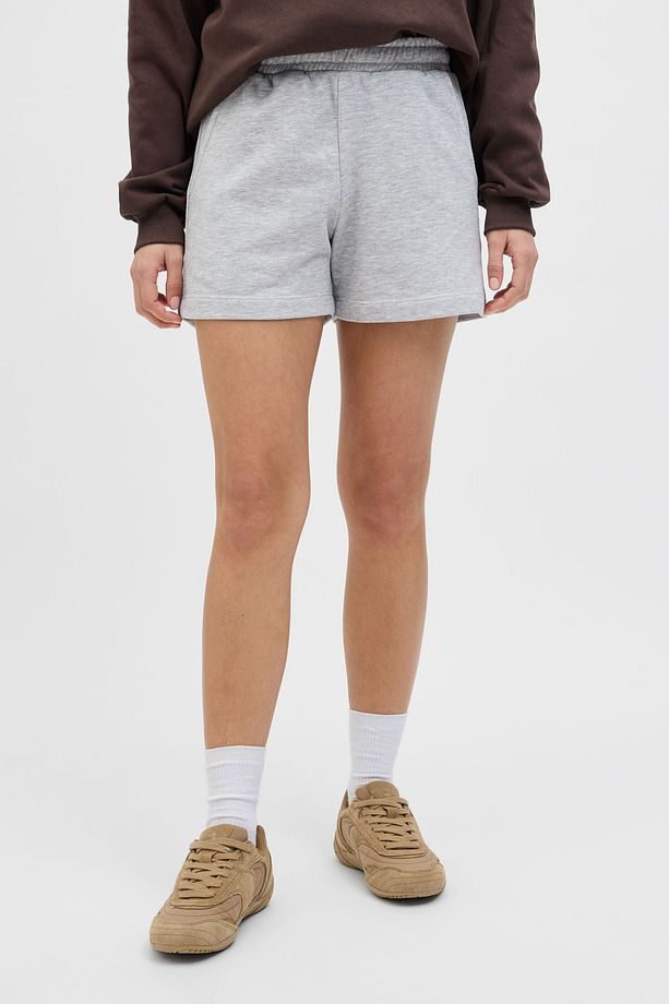 Jxalfa Reg Hw Shorts Swt Gri Kadın Şort - 1