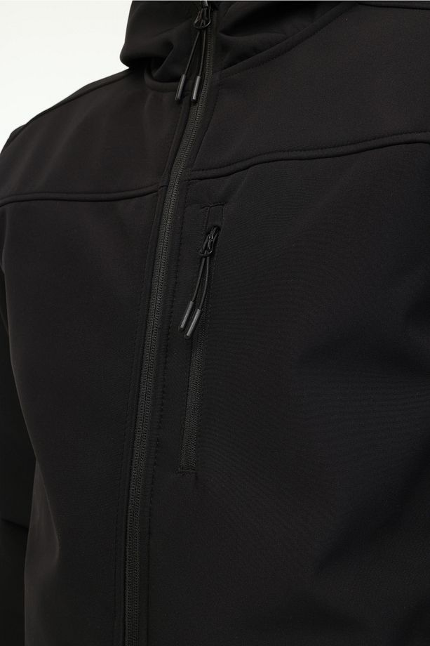 ML BASIC SOFTSHELL 5FX Siyah Erkek Softshell - 4