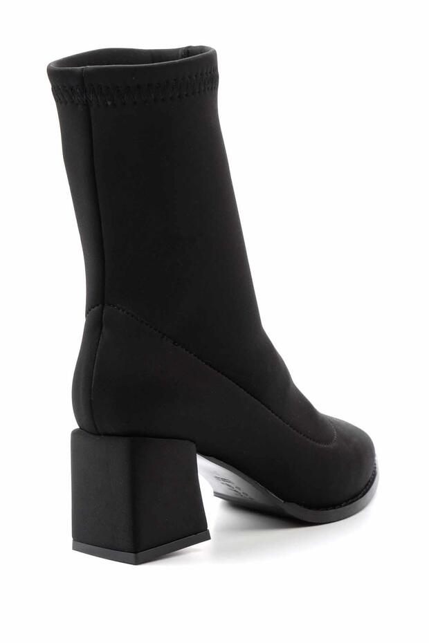 Siyah Kadın Bot & Bootie K02792050717 - 4