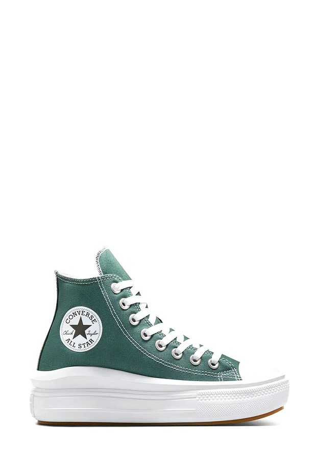 Chuck Taylor All Star Move Platform Kadın Yeşil Platform Sneaker - 1