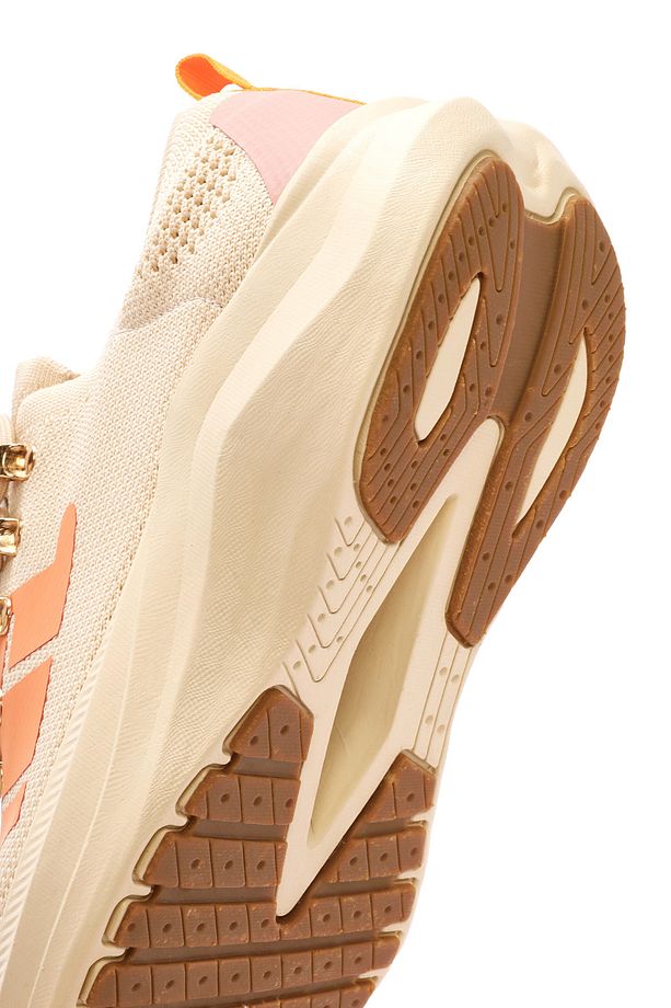 Zero Kadın Bej Kalın Tabanlı Bağcıklı Kumaş Sneaker 25sfd43166f - 8