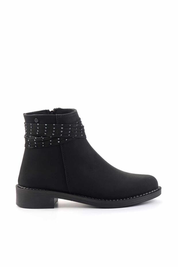 Siyah Kadın Bot & Bootie K02671903101 - 2