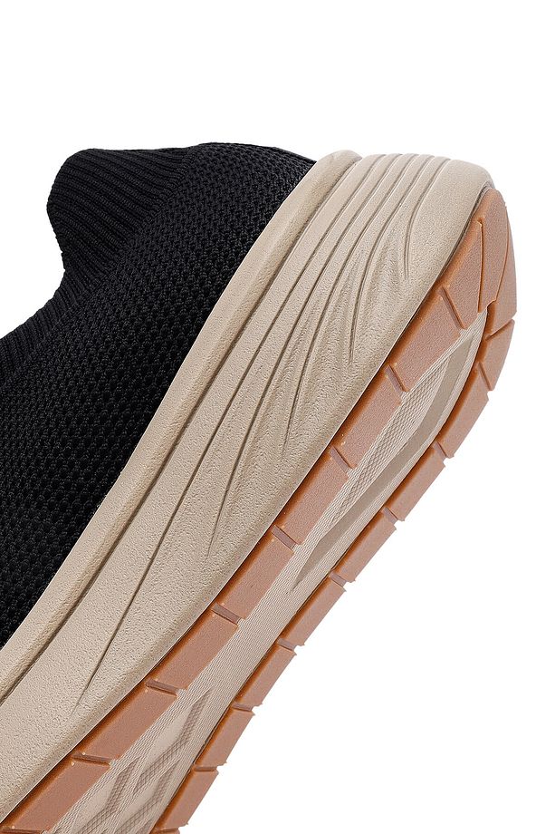 Zero Erkek Siyah Kalın Tabanlı Kumaş Sneaker 25sfd69526f - 8