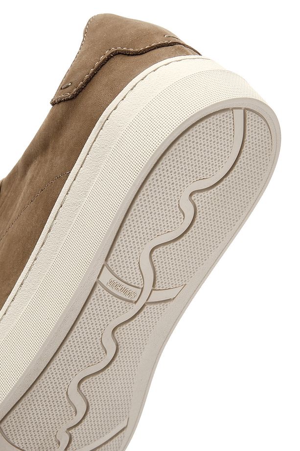 Erkek Bej Bağcıklı Nubuk Deri Sneaker 25sfd6105v3 - 8