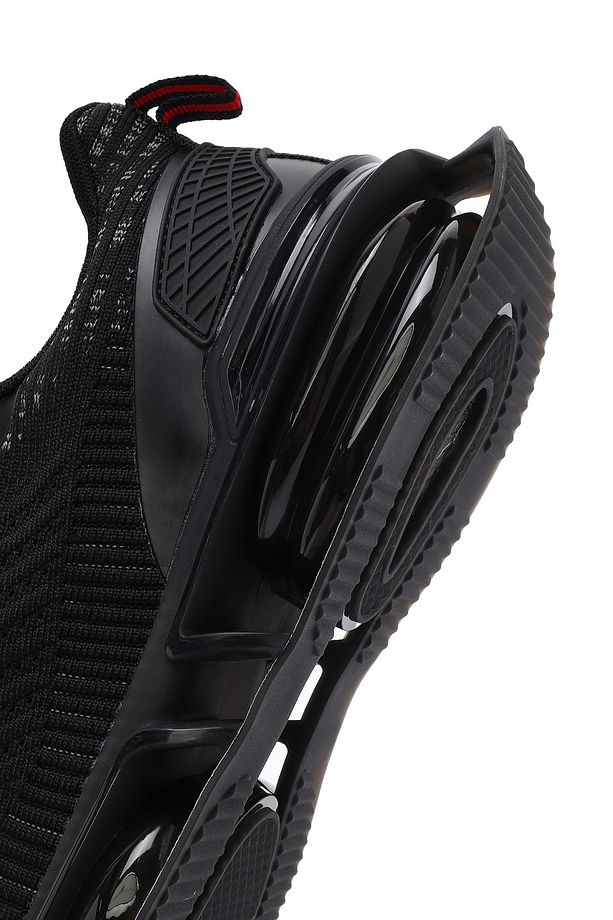 Zero Erkek Siyah Bağcıklı Kalın Tabanlı Sneaker 25sfd69446f - 8