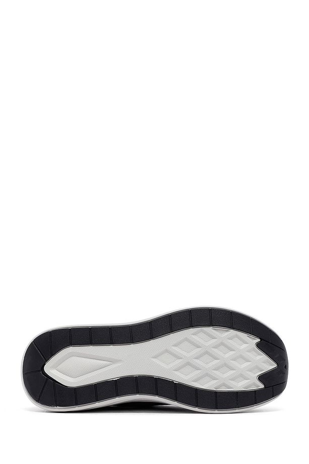 Zero Erkek Gri Kalın Tabanlı Kumaş Sneaker 25sfd69526f - 4