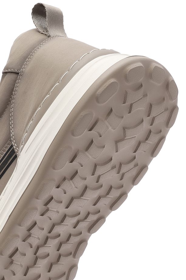Erkek Bej Bağcıklı Kumaş Sneaker 25SFD69386F - 8